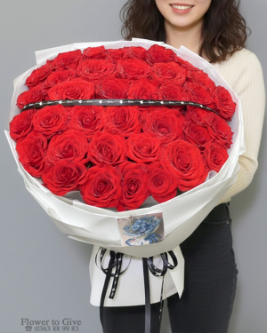 Bó hồng i love you-HT46