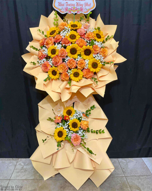 Lẵng khai trương chúc mừng-HT149