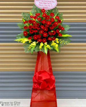 Lẵng hoa chúc mừng giá rẻ-HT230