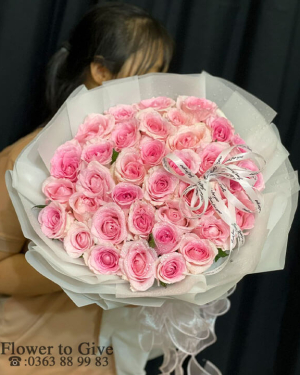 Bó hồng tặng chúc mừng-HT363