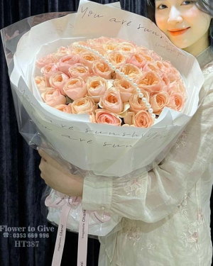 Bó hồng juliet-thương yêu-HT387